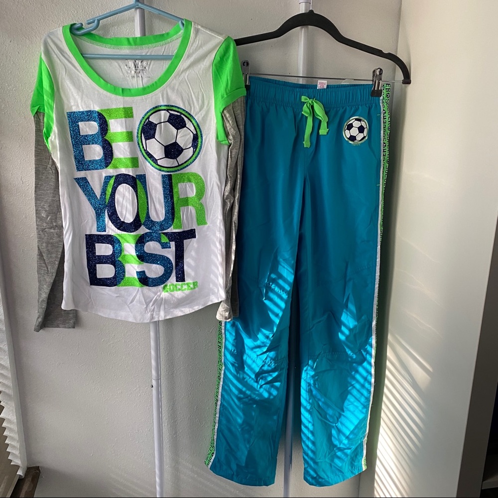 Justice Soccer Outfit 12/14